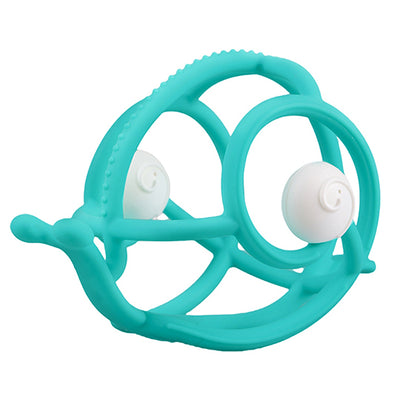 Mombella S2 Snail Rattle & Sensory Teether Toy For 0M+ Baby Original Design